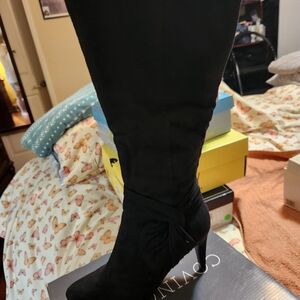 Covington Black Boot Cut Flare Pants